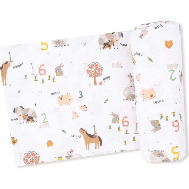 Swaddle Blanket Farm Sounds