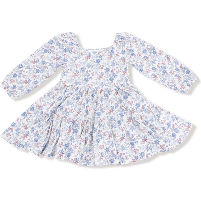 Cap Sleeve Dress + Bamboo Legging Country Girl Floral - Mixed Apparel Set - 2