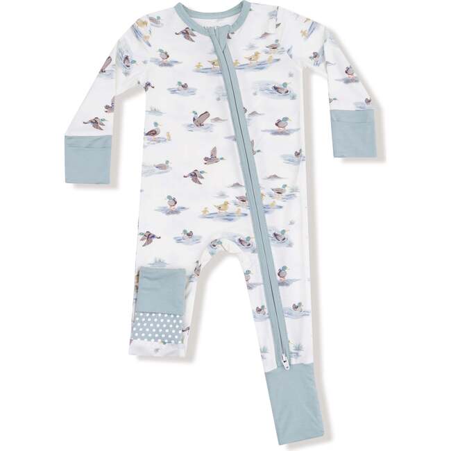 Convertible Romper Migrating Mallards