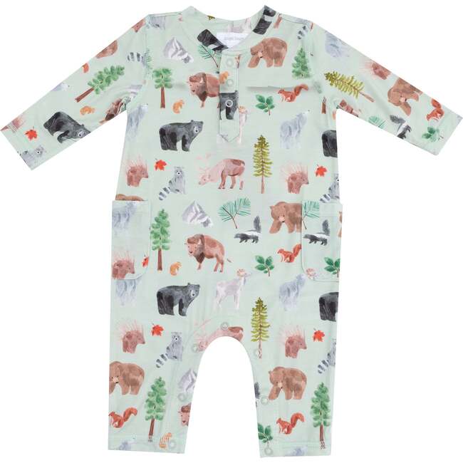 Uni Romper American Woodland Animals
