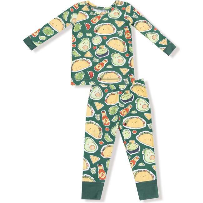 Long Sleeve Loungewear Set Happy Tacos