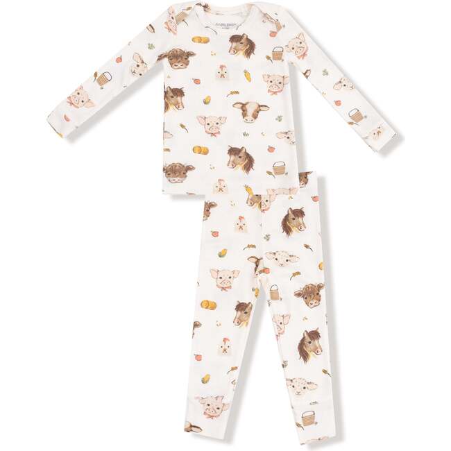 Loungewear Set Vintage Baby Farm Animals