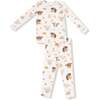 Loungewear Set Vintage Baby Farm Animals - Mixed Apparel Set - 1 - thumbnail