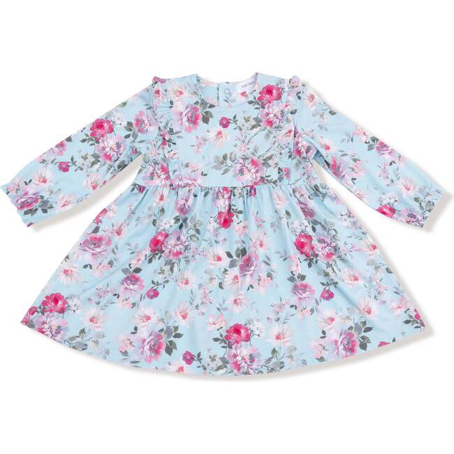 Ruffle Long Sleeve Dress + Legging Charlotte Floral - Mixed Apparel Set - 2