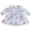 Ruffle Long Sleeve Dress + Legging Charlotte Floral - Mixed Apparel Set - 2