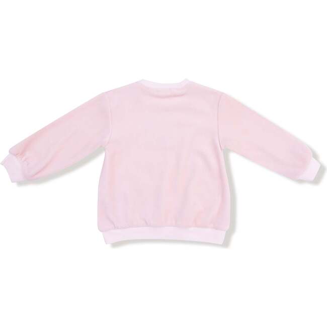 Oversized Shirt with Wide Leg Pant Set Velour Teddy Bear - Mixed Apparel Set - 2