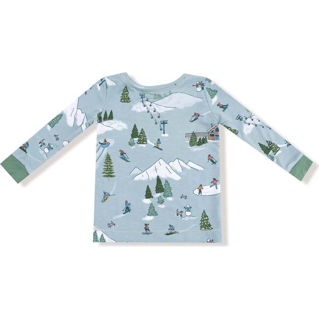 Long Sleeve Loungewear Set Winter Fun Skiers - Mixed Apparel Set - 2