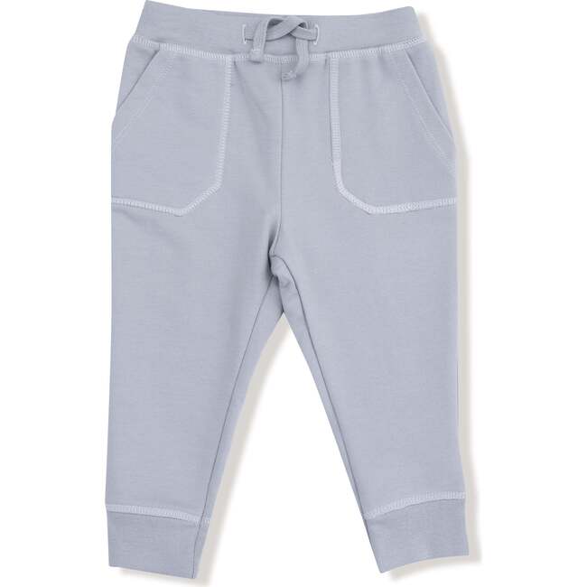Jogger Pant Solid, Quarry, French Terry
