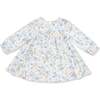Smocked Ruffle Long Sleeve Dress + Legging Sweet Rose Calico - Mixed Apparel Set - 2