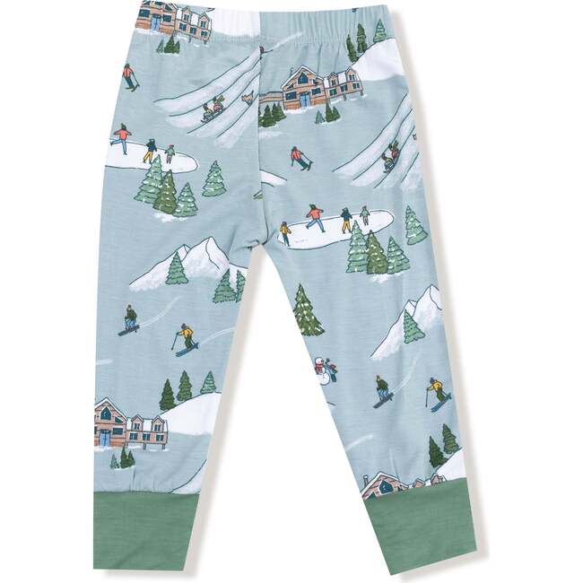 Long Sleeve Loungewear Set Winter Fun Skiers - Mixed Apparel Set - 3