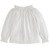 Tory Top, Snow Pointelle - Blouses - 1 - thumbnail