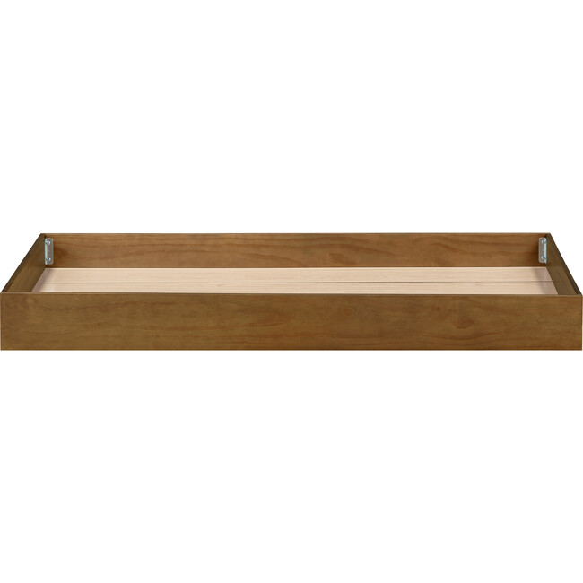 Twin Storage Trundle Bed in Natural Walnut