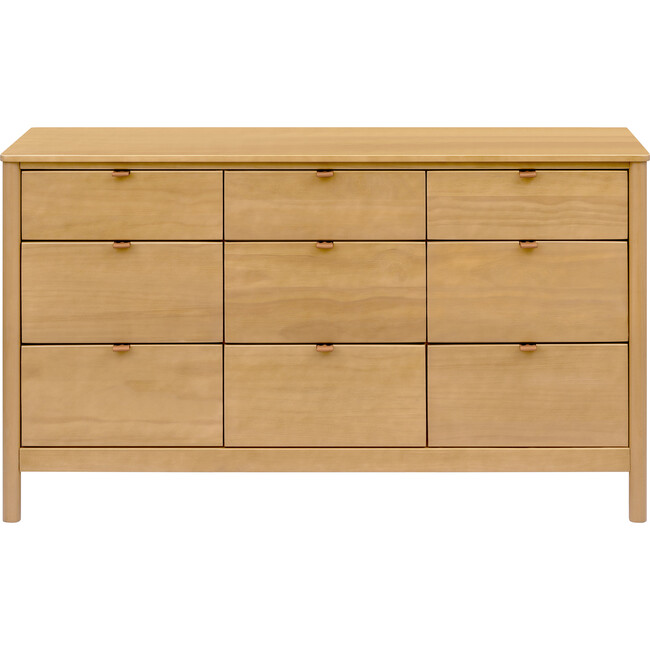 Bondi 9-Drawer Assembled Dresser in Honey