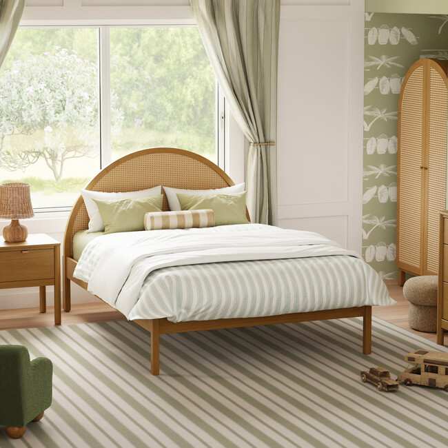 Bondi Cane Full Bed in Honey - Beds - 2
