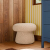 Mushroom Pouf in Chai Shearling - Ottomans - 2