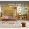 Mini Mushroom Pouf in Rouge Teddy Loop - Ottomans - 3