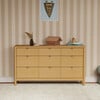 Bondi 9-Drawer Assembled Dresser in Honey - Dressers - 2