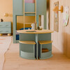 Nessa Nesting Play Table in Light Sage and Honey - Play Tables - 2