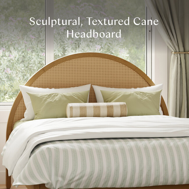 Bondi Cane Full Bed in Honey - Beds - 4