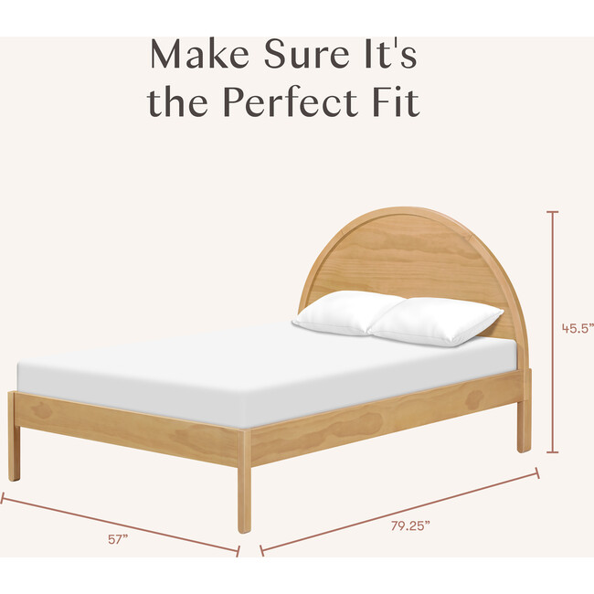 Bondi Full Bed in Honey - Beds - 4