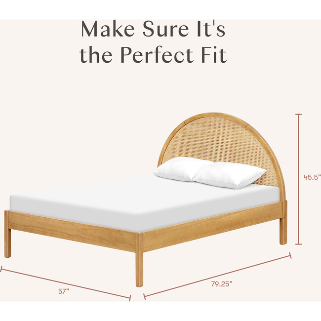 Bondi Cane Full Bed in Honey - Beds - 5
