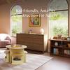 Melo Montessori-Inspired Bookcase in Natural Walnut - Storage - 4