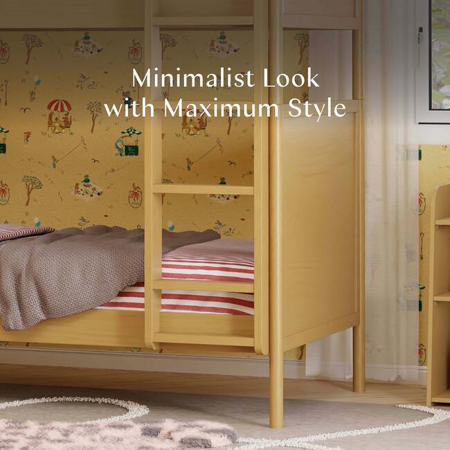 Bondi Convertible Bunk Bed in Honey - Beds - 4