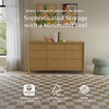 Bondi 9-Drawer Assembled Dresser in Honey - Dressers - 3