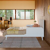 Twin/Full Bed Guardrail in White - Guard Rails - 4