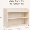 Melo Montessori-Inspired Bookcase in Washed Natural - Storage - 5