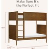Bondi Convertible Bunk Bed in Natural Walnut - Beds - 5