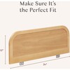 Twin/Full Bed Guardrail in Honey - Guard Rails - 6