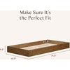 Twin Storage Trundle Bed in Natural Walnut - Beds - 6