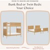 Bondi Convertible Bunk Bed in Honey - Beds - 6