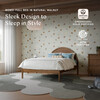 Bondi Full Bed in Natural Walnut - Beds - 6