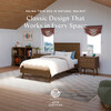 Palma Twin Bed in Natural Walnut - Beds - 3