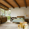 Palma Full Bed in Natural Walnut - Beds - 6