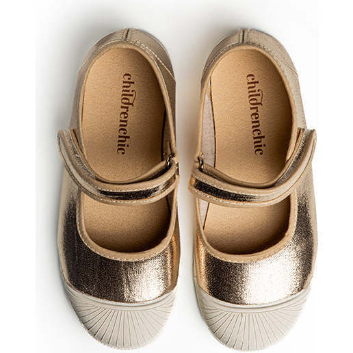 Mika Mary Jane, Gold - Mary Janes - 3