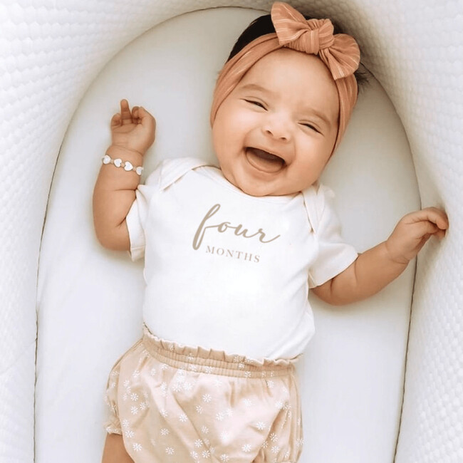Monthly Milestone Gift Set, Taupe - Mixed Apparel Set - 2