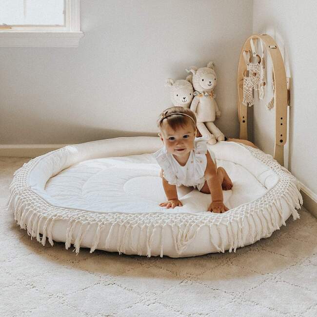 Macrame Round Play Mat - Playmats - 2