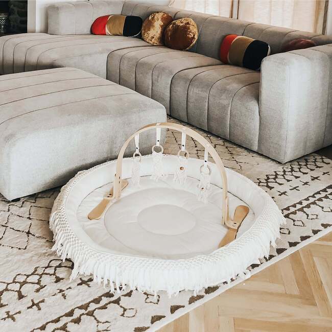 Macrame Round Play Mat - Playmats - 3