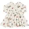 Long Sleeve Twirl Dress, Mountain Express - Dresses - 1 - thumbnail