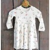 Long Sleeve Twirl Dress, Mountain Express - Dresses - 2