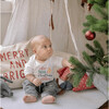 Long Sleeve Graphic Bodysuit, Christmas Cookie - Onesies - 2