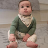 Long Bodysuit, Basil Green Basil Green - Onesies - 2