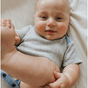 Lap Bodysuit, Periwinkle Colorblock - Onesies - 2