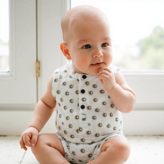 Tank Romper, Sun - Rompers - 2