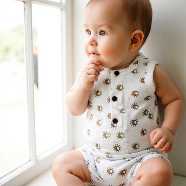 Tank Romper, Sun - Rompers - 4