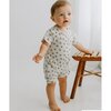 Short Sleeve Romper, Sun - Rompers - 4