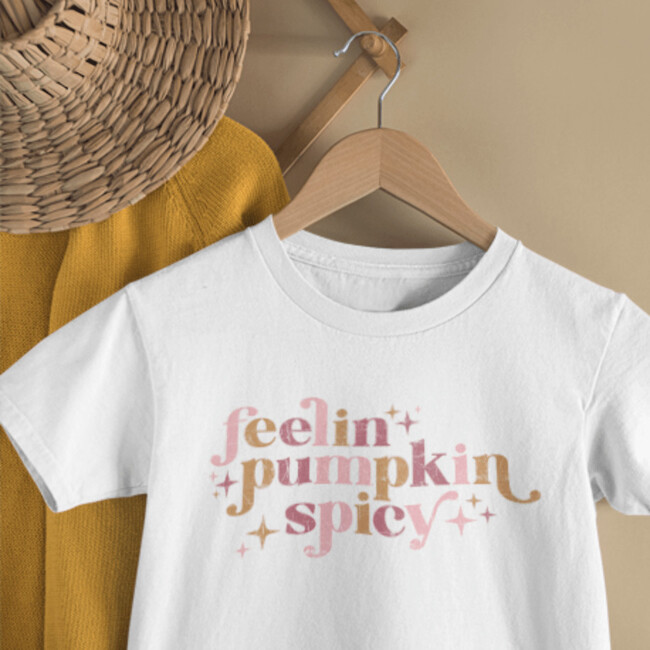 Graphic Tee, Pumpkin Spicy - T-Shirts - 2